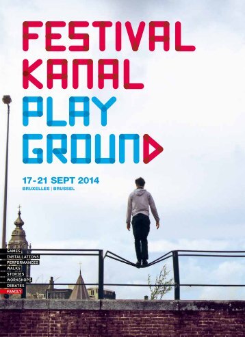 Festival Kanal Play Ground- 2014 (Brochure)