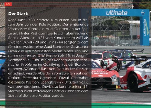 DTM 2019 - Race 05|06  Misano - {have speed in f[ ]cus!} Das Online-Magazin zur DTM!