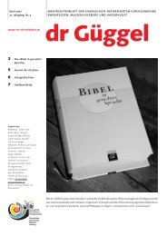 nachrichtenblatt der evangelisch-reformierten kirchgemeinde ...