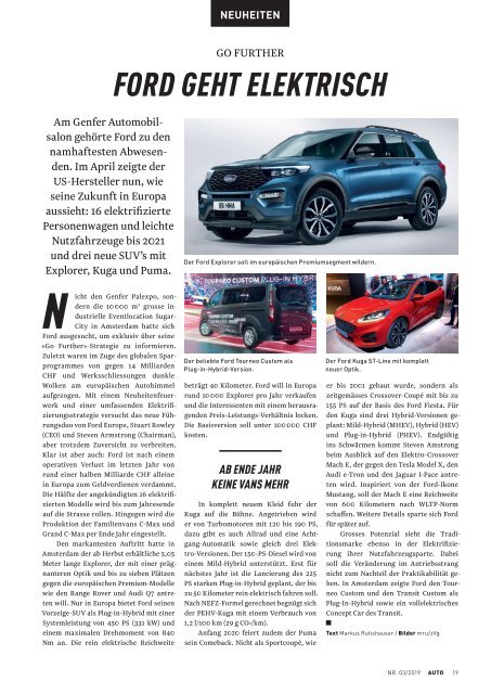 ACS Automobilclub - Ausgabe 03/2019