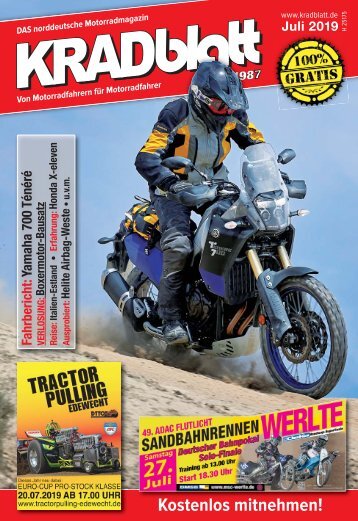 Kradblatt Ausgabe Juli 2019