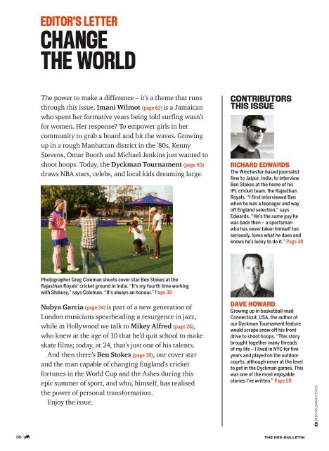 The red bulletin address change The Red Bulletin Address Change