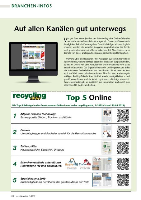 recycling aktiv 03/19