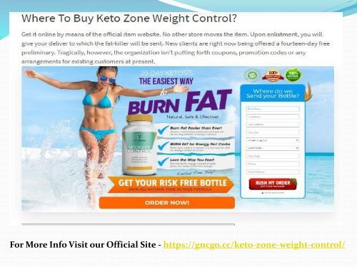 Keto Zone - KetoZone Diet To Burn Fat and Boost Energy!