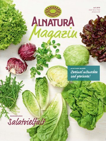 Alnatura Magazin Juli 2019