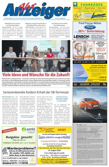 Ihr Anzeiger Bad Bramstedt 26 2019