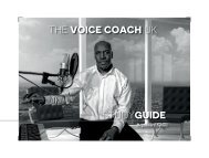 The Voice Coach UK - Beginner Series Study Guide