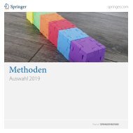 Springer Methodenflyer 2019