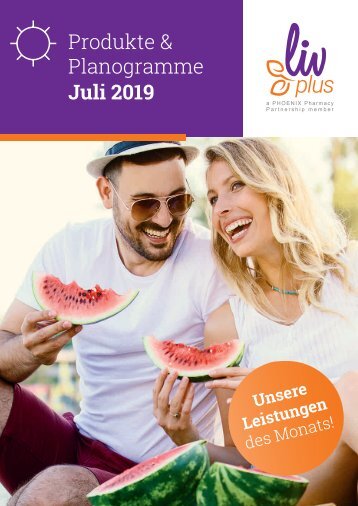 LIVPLUS Produkte & Planogramme Juli 2019