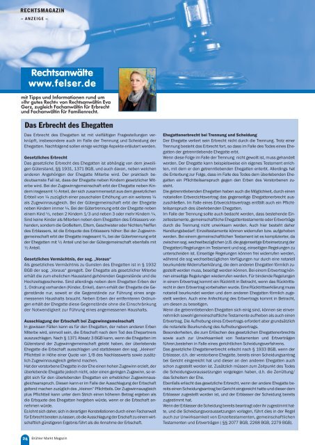 Brühler Markt Magazin Juli 2019