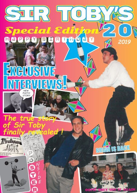 Sir Toby's 20 magazine 