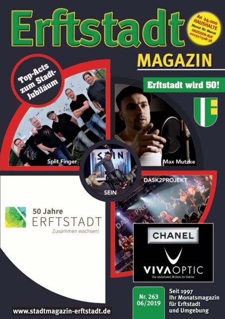 Erftstadt Magazin Juli 2019