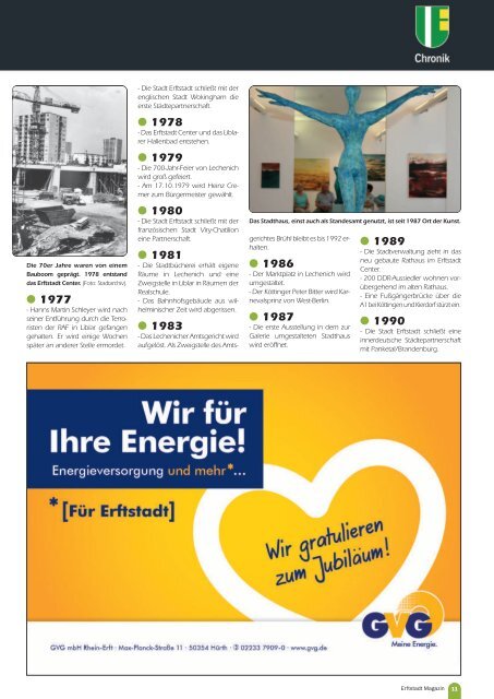 Erftstadt Magazin Juli 2019