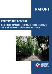 Promenada Krzycka. RAPORT