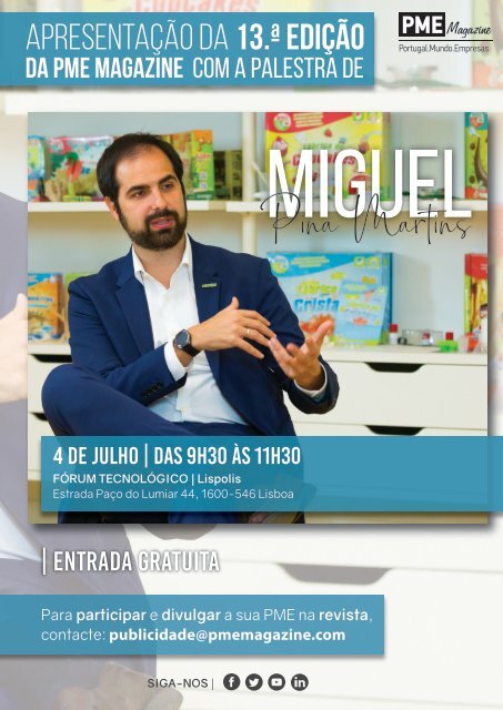 PME Magazine - Edição 13 - Julho 2019