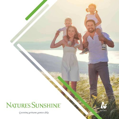 Natures Sunshine products catalogue LT