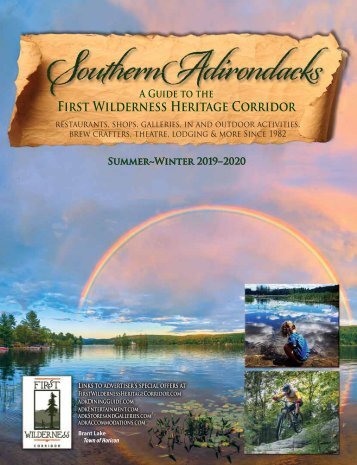 2019-20 Southern Adirondacks Guide to the First Wilderness Heritage Corridor