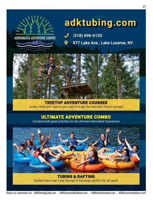2019-20 Southern Adirondacks Guide to the First Wilderness Heritage Corridor