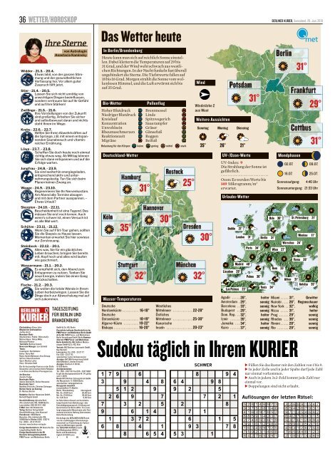 Berliner Kurier 29.06.2019