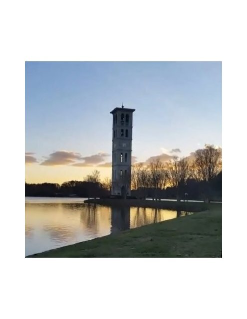 Furman University Bell Tower 17 minutes drive the north of Greenville dentist Greenville Family Smiles