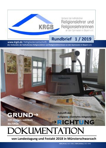 KRGB Rundbrief 2019/1