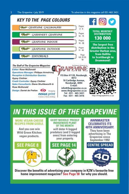 The Grapevine Magazine - July 2019