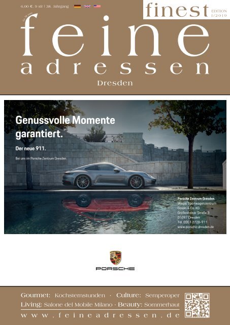 »feine adressen – finest« – Dresden 1 19