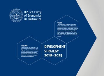 Graphical visualization of the Development Strategy of the University