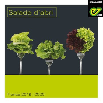 Catalogue salade d'abri 2019-20