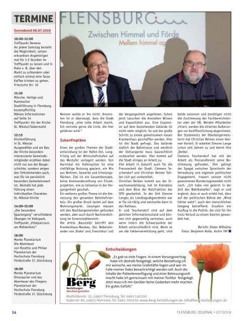 Flensburg Journal 202 - Juli 2019