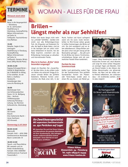 Flensburg Journal 202 - Juli 2019