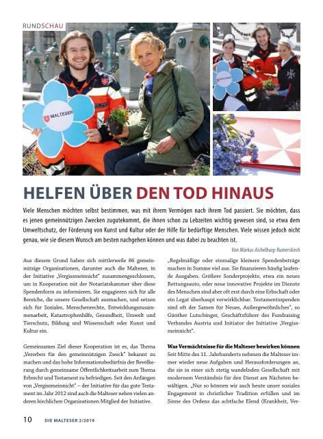 Die Malteser-Zeitung 2/2019