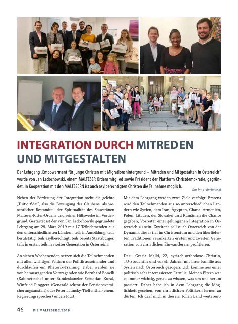 Die Malteser-Zeitung 2/2019