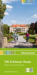 Katalog 100 Schlösser Route Münsterland 2019