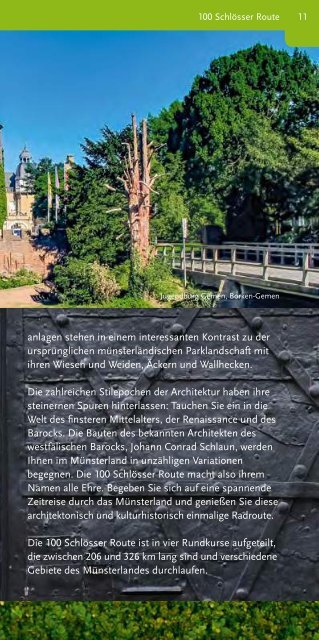 Katalog 100 Schlösser Route Münsterland 2019