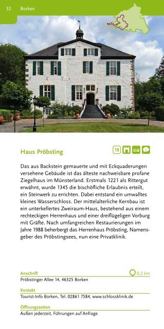 Katalog 100 Schlösser Route Münsterland 2019