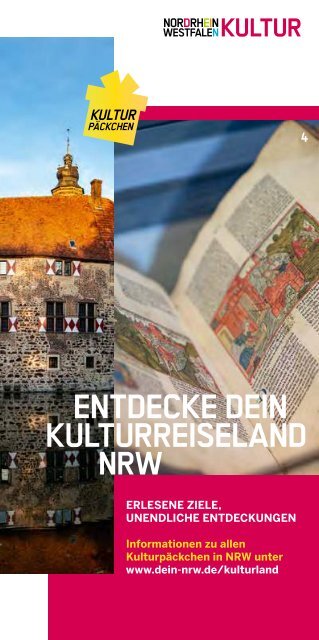 Katalog 100 Schlösser Route Münsterland 2019