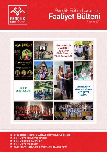 Haziran Ayı E-Bültenimiz 2019