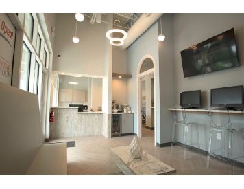 Waiting Area And Patient Desk At Dentist Wilmington Nc O2