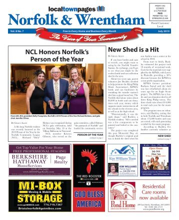 Norfolk & Wrentham July 2019