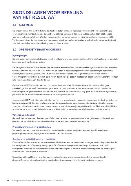 Geïntegreerd Jaardocument 2018 - ROC Midden Nederland