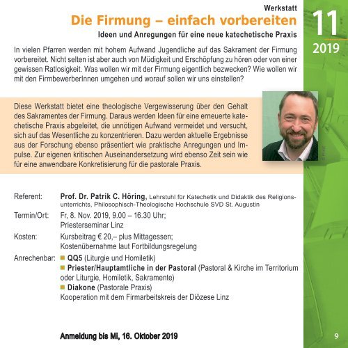 IPF Programm 2019-20