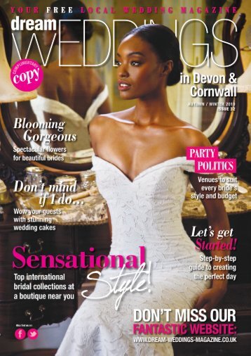 Dream Weddings Magazine - Devon & Cornwall - issue.32