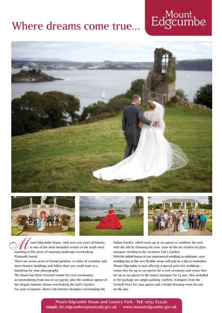 Dream Weddings Magazine - Devon & Cornwall - issue.32