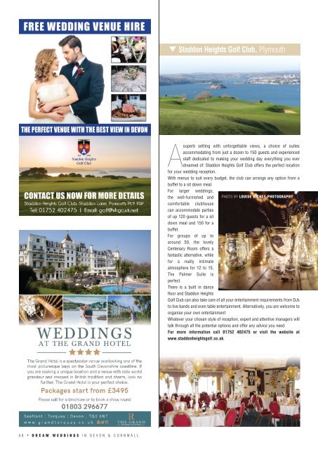 Dream Weddings Magazine - Devon & Cornwall - issue.32