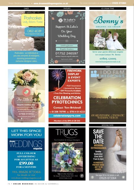 Dream Weddings Magazine - Devon & Cornwall - issue.32