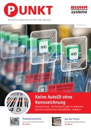 Bluhm Systeme PUNKT Magazin Ausgabe 57