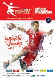 EHF EURO Croatia 2018 Official Magazine