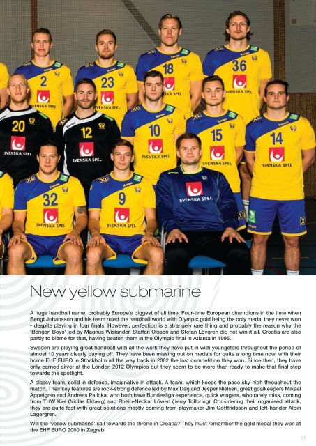 EHF EURO Croatia 2018 Official Magazine