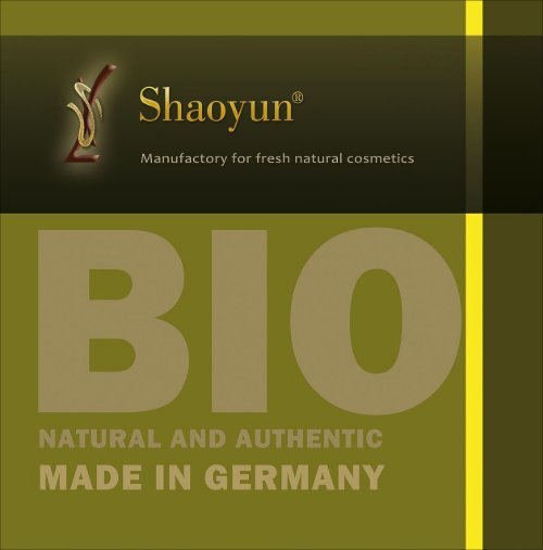 Shaoyun Manufactory for fresh natural cosmetics | Based of TCM & Made in Germany